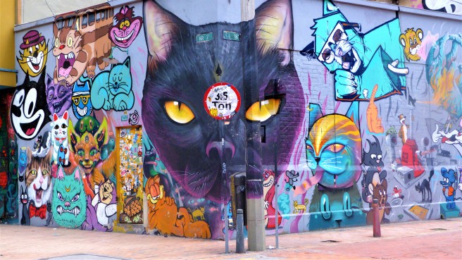 cat grafitti